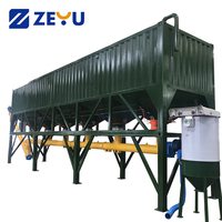 Silo di stoccaggio orizzontale tipo container da 100 tonnellate Zeyu Electric per cenere volante di cemento, per impianti di calcestruzzo preconfezionato e costruzioni