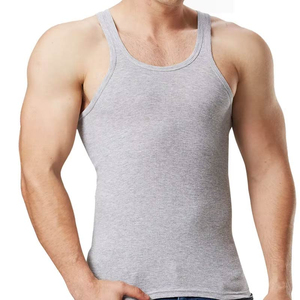 Customized High Quality Men's Under Shirt Breathable Quick Dry Casual <b>Undershirt</b> with Customized Logo - Product Image 3