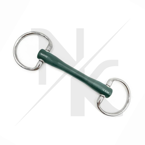Factory Direct Flexible Rubber Mullen Mouth Fixed Ring Snaffle Equines Bits Training <b>Equestrian</b> Gear Wholesale Custom Logo Maker - Product Image 4