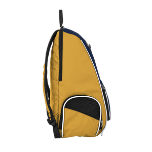 Grand sac à dos de volley-ball avec compartiment séparé pour ballon, poche humide/sèche, compartiment pour ordinateur portable et bretelles renforcées pour l'école, à vendre - Product Image 3