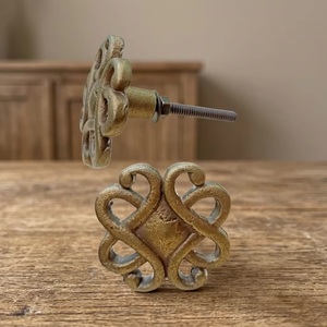 Modern Cast Iron Geometric Design Durable Cabinet Knob and Furniture Handle for Home Office and Living Room - Product Image 4
