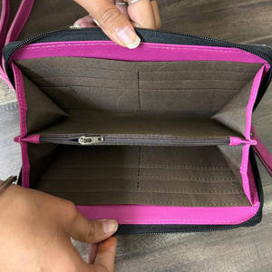 Nuevo Bolso de Mano Largo para Mujer, Estilo Occidental 2026, con Bloqueo RFID, Gran Capacidad, Cuero Repujado a Mano, con Correa para la Muñeca - Product Image 6