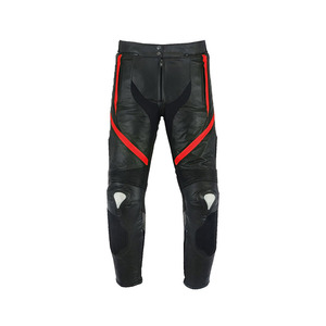 OEM ODM Service Genuine <b>Sheepskin</b> Leather Padded <b>Jackets</b> & Ankle Length Armor Protection Pants Sets For Adults Boys - Product Image 5