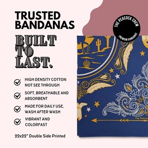 Bandana Cuadrada de Algodón 100% con Logotipo Personalizado, 22 Pulgadas, Unisex, de Alta Calidad, Transpirable, Estilo Urbano, para Todas las Temporadas, en Oferta - Product Image 5