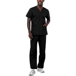 OEM Unisex Medical <b>Scrub</b> Suit Premium Fabric Doctor Nurse <b>Uniform</b> Set Hospital Workwear Collection - Product Image 1