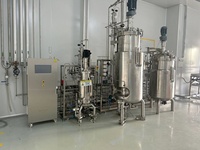 Fermenteur de culture d'algues en acier inoxydable, bioréacteur de grande capacité 100L/2000L avec pompe et réservoir sous pression