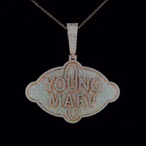 Colgante de Diamantes Personalizado de Moda con Forma Personalizada para Uso Diario, Fiestas y Bodas, Disponible al Mejor Precio - Product Image 1