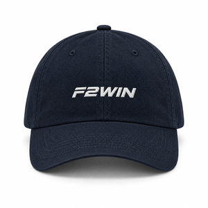 หมวกเบสบอล F2WIN แบบ 6 แผง ปรับขนาดได้ 男女兼用 ผ้าคอตตอนทวิล ปักโลโก้ หมวกลำลอง หมวกเบสบอลผ้าคอตตอนทวิลปรับขนาดได้ 6 แผง - Product Image 1