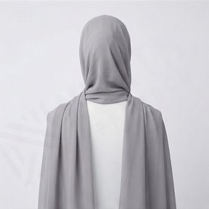 Hiyab de Lujo para Mujer, Estampado Ombre Tie Dye con Efecto Acuarela y Mármol, Pañuelo Largo Informal para Mujeres Musulmanas, Suave, Transpirable y de Moda Premium - Product Image 2