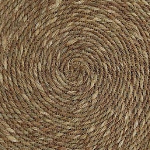 Seagrass Natural Round <b>Table</b> Mats & Pads Custom Size Eco-Friendly Japan Style CLASSIC Placemats <b>Coaster</b> - Product Image 4