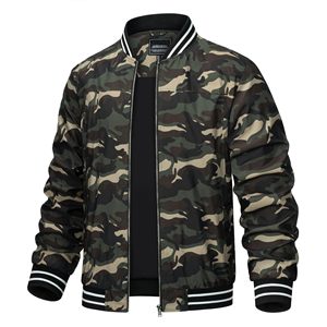 Custom Mens Coated Stand Bomber Jacket Stylish Outerwear Utility Pockets Lightweight <b>Waterproof</b> <b>Warm</b> Lining OEM Manufacturing - Product Image 5