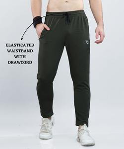 Conjunto de Muestras de Tela Mixta, Pantalones Deportivos de Corte Ajustado para Hombre, CoreFlex – Dobby Lycra Importado (280 GSM) |   Ajuste en el tobillo - Product Image 4