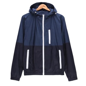 Windbreaker Men Casual <b>Winter</b> New Arrival Lightweight Quilted <b>Jacket</b> Stand Collar Patchwork Zipper <b>Running</b> <b>Jackets</b> - Product Image 2