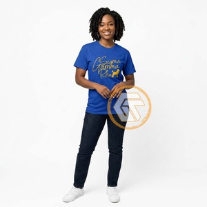 Camiseta Casual de Verano para Mujer de la Hermandad Sigma Gamma Rho, GREEK TREASURES, 100% Algodón, Cuello Redondo, Manga Corta, Ecológica, Venta al Por Mayor - Product Image 5