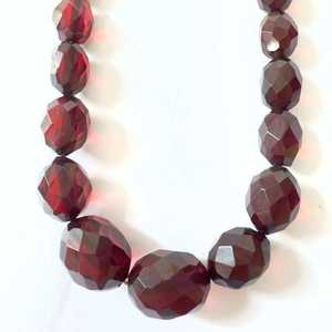 Colliers classiques à perles, forme de boule en pierre naturelle, bijoux unisexes tendance, couleurs vert, blanc, rouge, turquoise, B.H CRAFTS BH-1349 IGI - Product Image 3