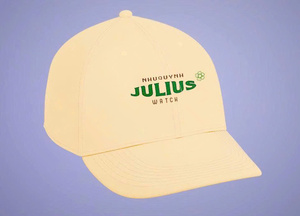 Casquette de baseball 6 panneaux en toile 56-58 cm, unie, sportive, broderie et sérigraphie, 100% coton, Vietnam - Product Image 3