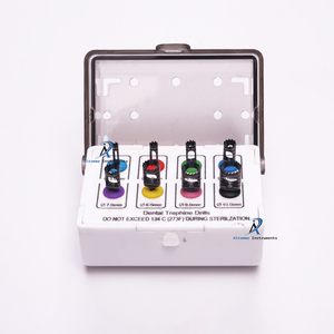ชุดเครื่องมือผ่าตัดฝังรากเทียม Altomme Instruments ชุดเครื่องมือเจาะกระดูกสำหรับถอนแกนกระดูกทางทันตกรรม ชุดดอกสว่านสแตนเลสแบบใช้ซ้ำได้ - Product Image 5