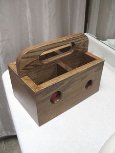 Portacubiertos de madera natural para una organización de cocina ecológica que apoya una vida sostenible y un almacenamiento limpio. - Product Image 6