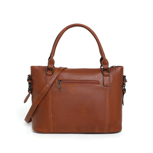 Wholesale Women's Luxury Handbags Vintage PU Leather Cross-Body <b>Strap</b> <b>Shoulder</b> Tote Bag Large Capacity Office Tablet - Product Image 4