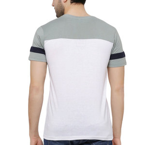 T-shirt en coton pour homme, faible MOQ et logo personnalisé, tissu doux et respirant, style streetwear personnalisé - Product Image 4