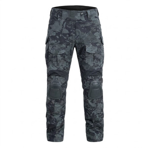 Camiseta de Manga Larga Personalizada OEM 100% Algodón, Resistente al Viento, Transpirable, Antidesgarro, con Estampado de Sublimación, Camuflaje, para Hombre, Caza de Invierno - Product Image 6