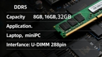 Modules de RAM Faspeed Premium DDR5 4800MHz 5600MHz 16 Go 288 broches U-DIMM pour mise à niveau de bureau, hauteur 35 mm