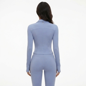 Conjuntos Deportivos de 3 Piezas para Mujer, Ropa de Gimnasio, Atuendo Atlético, Ropa Deportiva, Ropa Activa Sostenible de Manga Larga - Product Image 2