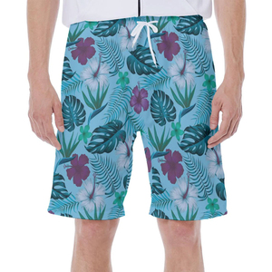 Shorts en jean d'été décontractés et respirants pour hommes, style urbain, personnalisables par impression par transfert thermique, écologiques, prix de gros - Product Image 2