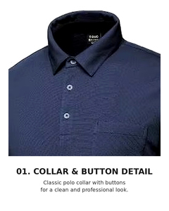 T-shirt antistatique respirant à manches longues avec tissu en carbone VENTEX |   T-BUC TT-1602(NA) OEM/ODM Marque coréenne - Product Image 5