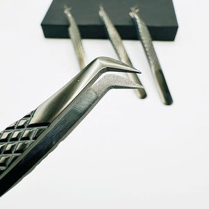 Pinzas para Pestañas de Acero Inoxidable de Alta Calidad y Durabilidad, Puntas Lisas, Rectas y Curvas, Opciones Personalizables, Precio al por Mayor - Product Image 4