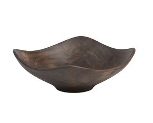 Ensemble de quatre bols de service jetables en bois écologiques, modernes et luxueux, faits à la main, durables et empilables - Product Image 3