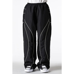 Ensemble de survêtement décontracté coupe-vent deux pièces pour homme, style streetwear, 100% coton, respirant et épais - Product Image 2