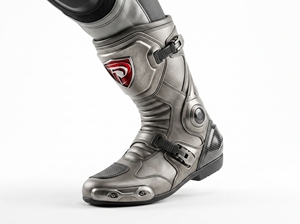 High Top Leather Exercise <b>Bike</b> Gray Durable All Seasons Casual Waterproof Customizable Color & Logo - Product Image 4