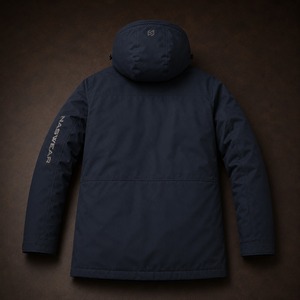 Wholesale Price <b>Men's</b> Hooded Parka <b>Jacket</b> with Fur Trim Waterproof Down Filled Winter Coat <b>Long</b> Length Casual Style Parka Jacek - Product Image 6