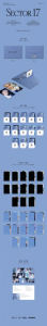 SEVENTEEN - 4º ÁLBUM REEDITORIZADO [SECTOR 17] Versión WEVERSE ÁLBUM DE K-POP MÁS VENDIDO EN COREA - Product Image 6