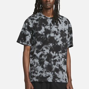 Camiseta Casual de Algodón a Rayas para Hombre, Talla Grande, con Serigrafía Frontal, Ecológica, Ligera, Venta al Por Mayor, Ropa OEM ODM - Product Image 1
