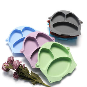 Plato de Silicona Suave Fácil de Limpiar con Succión, Solución Antiderrames para la Alimentación de Bebés y Niños Pequeños, Vietnam - Product Image 3