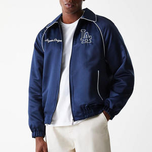 Chaqueta Deportiva Urbana para Hombre, con Logos de Equipos, Chaqueta de Invierno con Rayas Cruzadas para Colegios, Universidades y Miembros de Clubes - Product Image 4