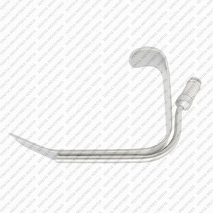 Face Lift Retractor with Light Guide 22mm Blade 11cm Illuminated <b>Plastic</b> Surgery Instrument Stainless Steel OEM Supplier - Product Image 2