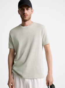 Impression personnalisée de t-shirts pour hommes, t-shirts en coton personnalisés, t-shirts unis pour hommes, t-shirts de haute qualité pour hommes, fabricant - Product Image 3