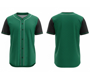Fabricante de Camisetas de Béisbol Sublimadas al por Mayor, Camiseta con Logotipo y Números Personalizados |   Base de Poliéster Transpirable - Product Image 1