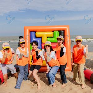 Blocs gonflables pour team building, Vietnam, PVC, garantissent la sécurité en transport, toutes saisons, Thuy Linh, designs variés - Product Image 6