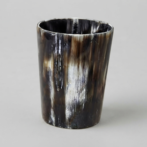 Handmade Buffalo Horn Glass <b>Cup</b> Natural Drinking Eco Friendly Premium Quality Rustic Animal Design From REHMAN CRAFT - Product Image 3