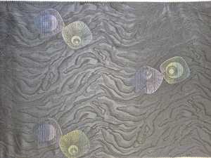 ABAYA Girls' Women's Ultra Soft Sheen Satin 100% Polyester Rainforest Jacquard Fabric Breathable Quick-Dry Garment PK-1544 - Product Image 3