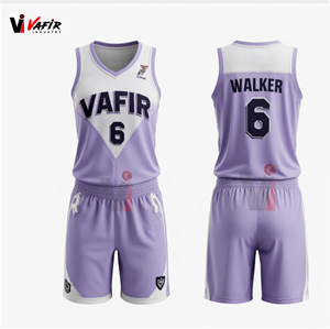 Uniformes de Baloncesto Reversibles Sublimados Personalizados, Último Diseño en Ropa Deportiva para Equipos de Baloncesto, vafir - Product Image 1