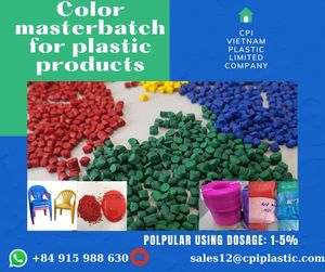 Color Masterbatch for Plastic Products – Injection, Extrusion & Blowing, Customized Colors Available - Product Image 1