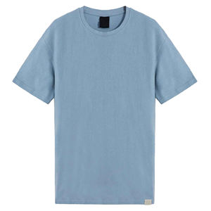 T-shirt vintage oversize en polyester/coton lavé pour homme, personnalisable sur le devant, décontracté, tricoté, impression numérique, séchage rapide, vente en gros - Product Image 3
