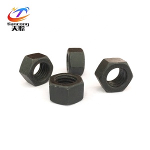 Độ bền kéo cao độ bền cao UNC hạt màu đen, hạt <span class=keywords><strong>Hex</strong></span>, hạt hình lục giác DIN 934 B2B - Product Image 5