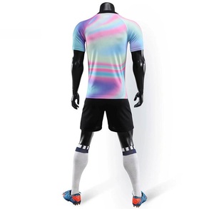 Uniformes de Fútbol de Alta Calidad OEM, Camisetas de Entrenamiento Personalizadas para Adultos, Conjuntos con Nombre de Equipo, 100% Poliéster, Fabricación Personalizada - Product Image 4