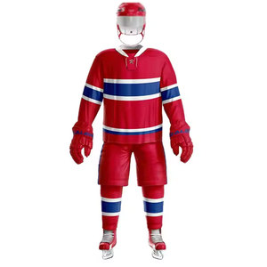Uniforme de hockey sur glace en tissu de haute qualité, conçu pour les entraînements, les matchs et les tournois. - Product Image 1